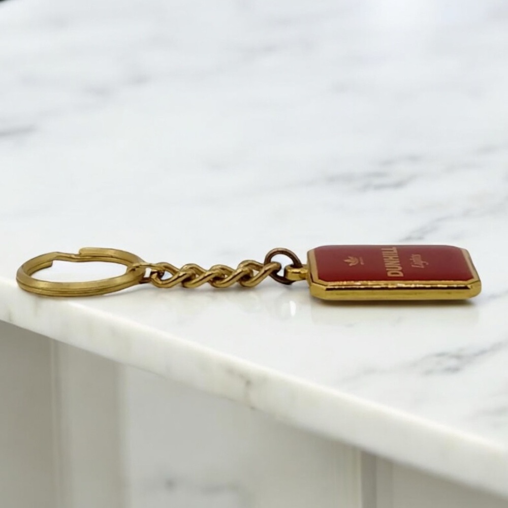 Dunhill Signature Keyring ❤️ - Picture 5 of 6